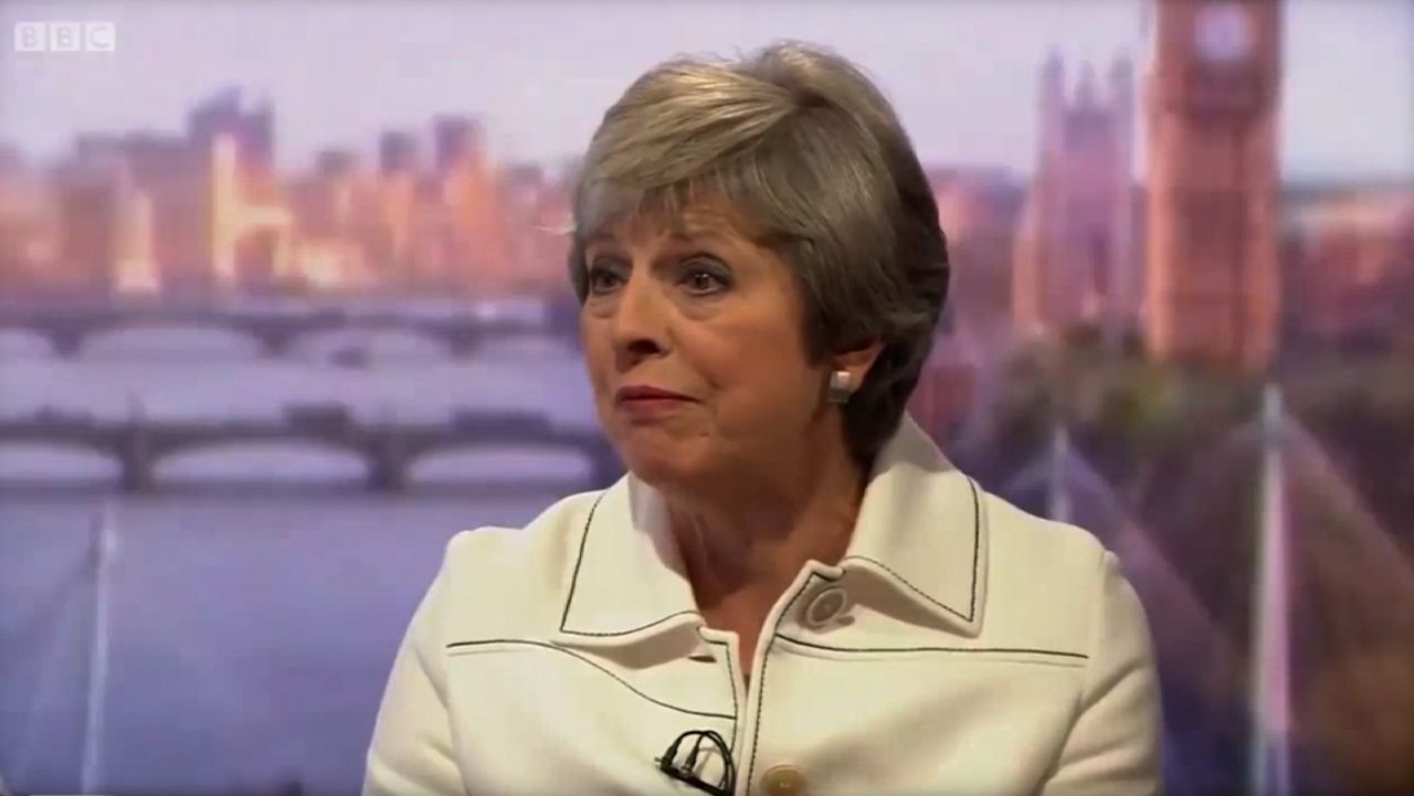 Theresa May INTV