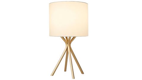 <a href="https://amzn.to/2KWGOCM" target="_blank" target="_blank"><strong>Rivet Gold Table Lamp, $39.99</strong></a>
