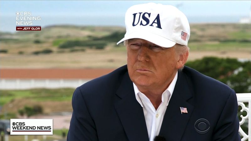 Trump usa sale cap