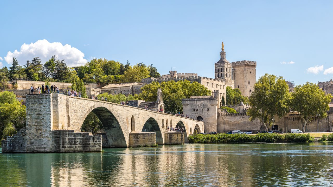 <strong>7. Avignon, France:</strong> Avignon served a brief stint as the base of the Roman Catholic Church in the Middle Ages, and evidence remains to this day.