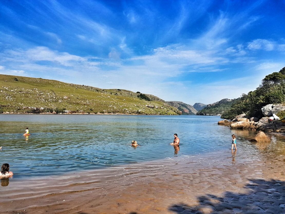 Visitors can enjoy a dip at the Mtentu Estaury Mouth.