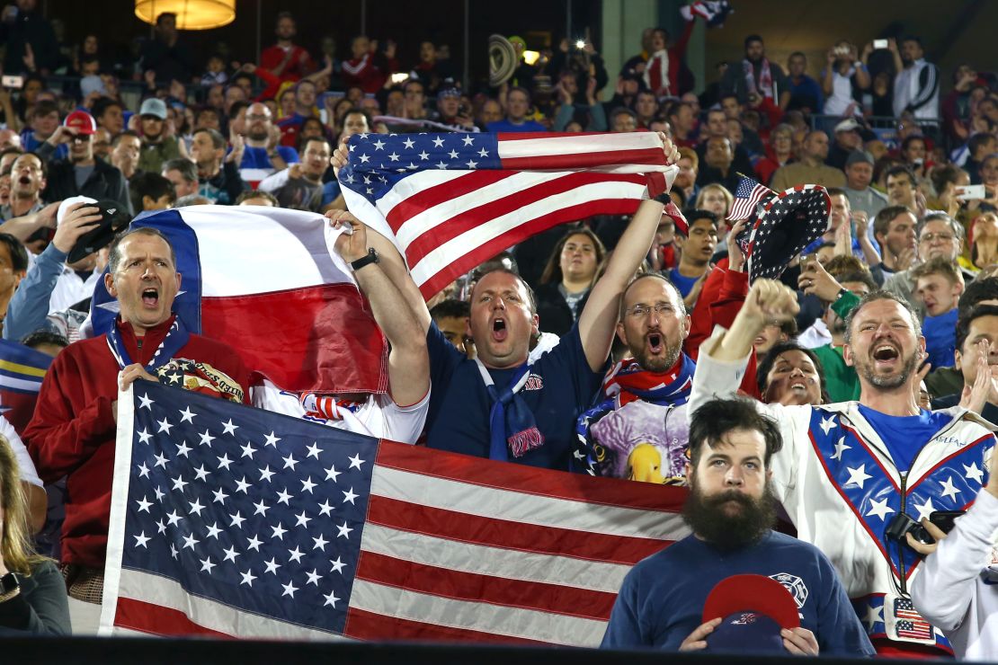 Soccer's popularity has been growing in the US since 2014.