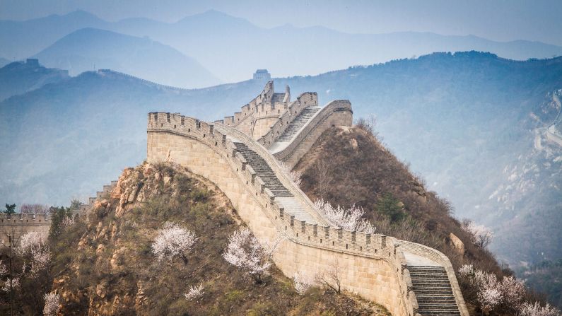 <strong>November in Beijing, China:</strong> The capital of China is natural launching point for the country's most famous attraction. Here's a view of the Badaling Great Wall.
