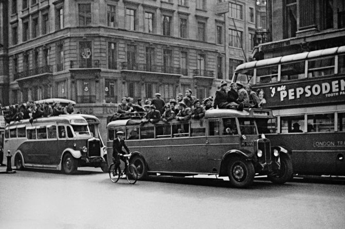 FA Cup final day in 1936, when Arsenal was playing Sheffield United. (Arsenal won.) 