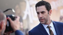 HOLLYWOOD, CA - MAY 23:  Actor Sacha Baron Cohen attends the premiere of Disney's "Alice Through The Looking Glass" at the El Capitan Theatre on May 23, 2016 in Hollywood, California.  (Photo by Tommaso Boddi/WireImage)