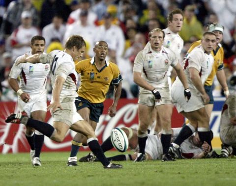England became the first -- and to this day the only -- northern hemisphere side to win the World Cup in 2003 by defeating Australia 20-17 in Sydney. Fly-half Jonny Wilkinson struck the winning drop goal in extra-time.