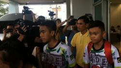 Thai boys released from hospital