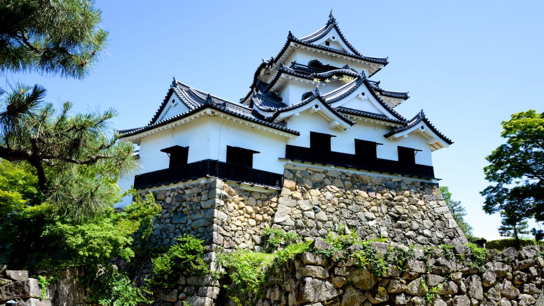 Hikone Castle was built in 1603.