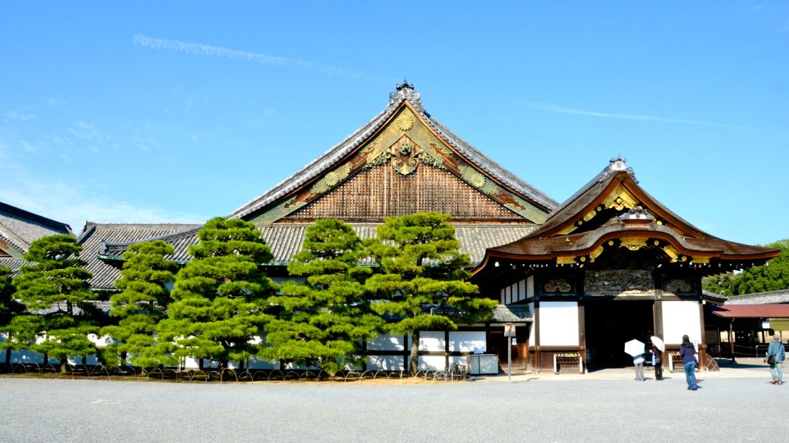 Built in 1603, Nijo Castles was the residence of the Edo era's first shogun  