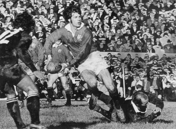 Welsh rugby player Barry John was just 27 when he retired, citing pressure from the media that had seen him dubbed "King John" for his play-making talent. He top-scored in the Lions' famous series victory over the All Blacks in 1971.