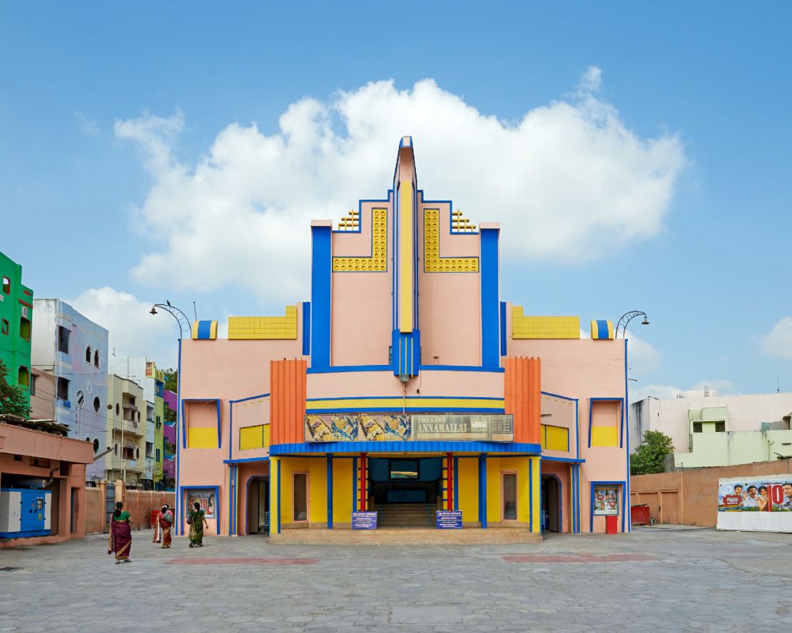 The Annamalai Theatre in Madurai, Tamil Nadu.
