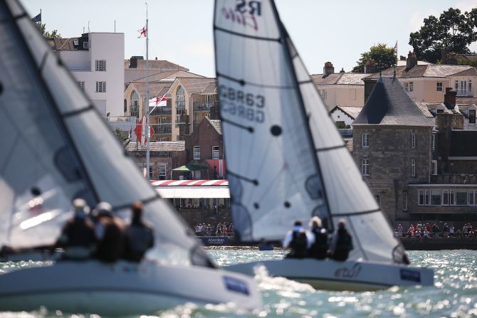  Organizers say Cowes Week is a 'complete mixture of classic and ulta-modern designs that give the regatta its uniqueness.'