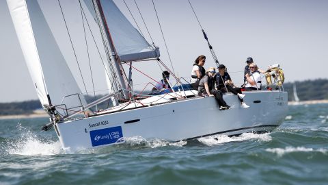 Sailing with Hannah Stodel ahead of Lendy Cowes Week and Lendy Ladies Day.