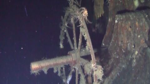 A picture supplied by the Shinil Group of the sunken ship.