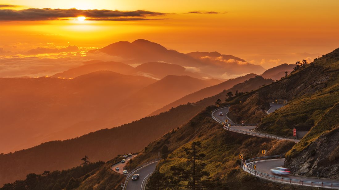 <strong>Central Mountain Range: </strong>The Central Mountain Range is one of the five main mountain ranges in Taiwan. "The Central Mountain Range offers the most spectacular views, with opportunities to see the 'Sea of Clouds,' at sunrise and sunset," says Ryan Hevern, co-founder of Taiwan Adventure Outings.