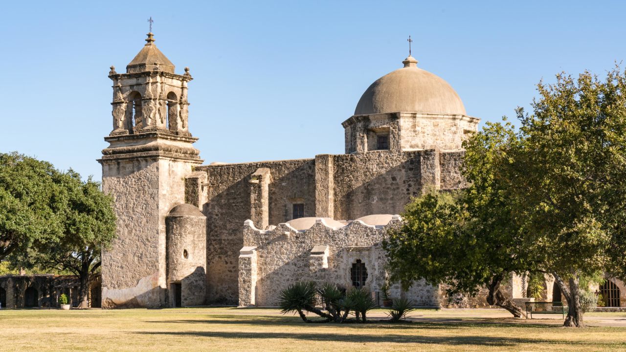 <strong>April in the Texas Hill Country:</strong> Mission San Jose in San Antonio, also known as the "Queen of the Missions," is a great place to visit and less crowded than the Alamo.