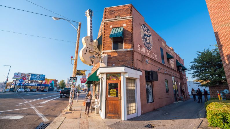 <strong>May in Memphis, Tennessee:</strong> Sun Studio is a recording studio opened by rock 'n' roll pioneer Sam Phillips in 1950. You may have heard a song or two by Elvis recorded here.