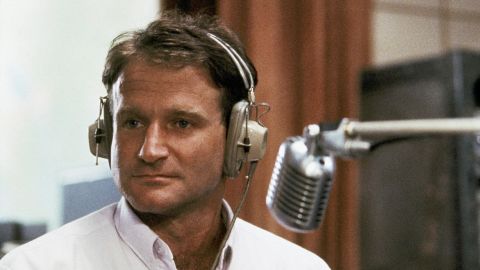 Robin Williams plays US Airman Adrian Cronauer in 'Good Morning, Vietnam.'