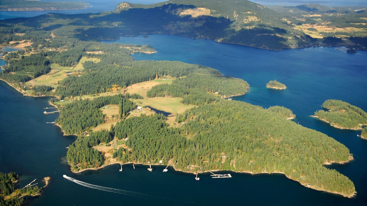 <strong>America's best islands:</strong> The United States is home to some of the world's most gorgeous islands, like Orcas off of Washington state (pictured). Click through the gallery to see some of the absolute best.