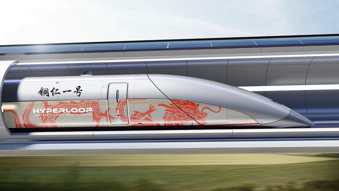 <strong>Chinese hyperloop:</strong> There are also Hyperloop routes in development in countries such as China, Dubai, Spain and France.