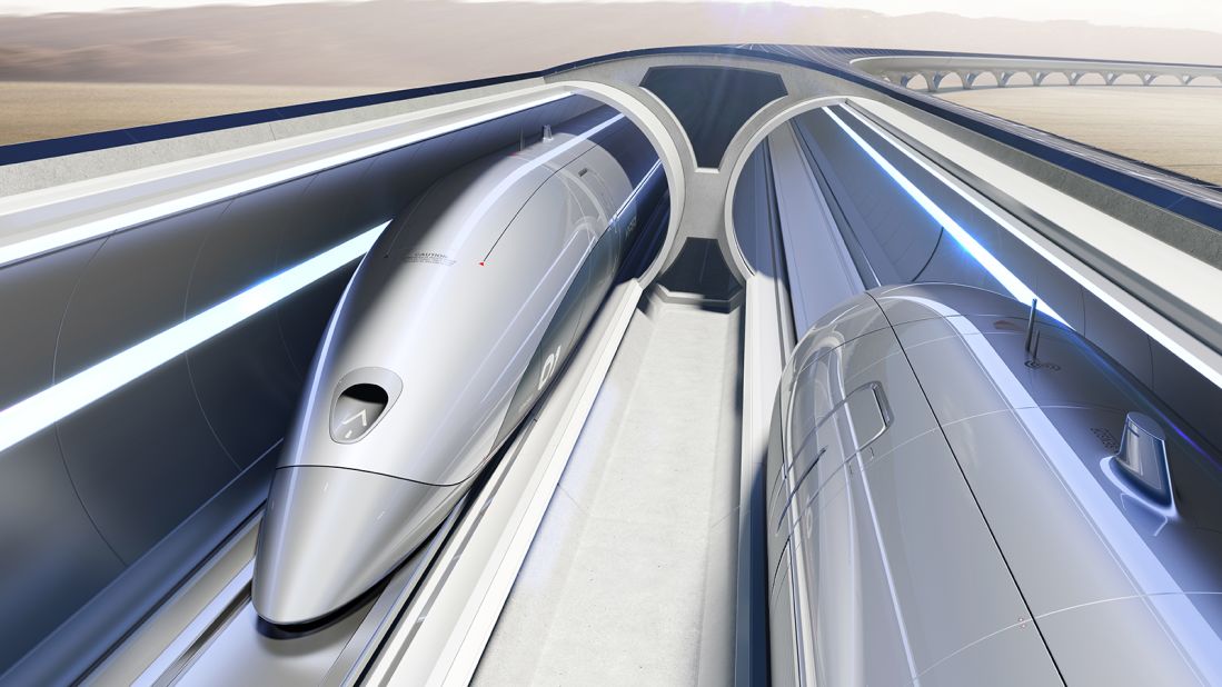 <strong>Elon Musk's brainchild: </strong>First envisioned by Tesla CEO Elon Musk in 2013, Hyperloop can move people and cargo up to about 1,000km/h through low-pressure, nearly-zero-friction tubes and pressurized capsule rides.