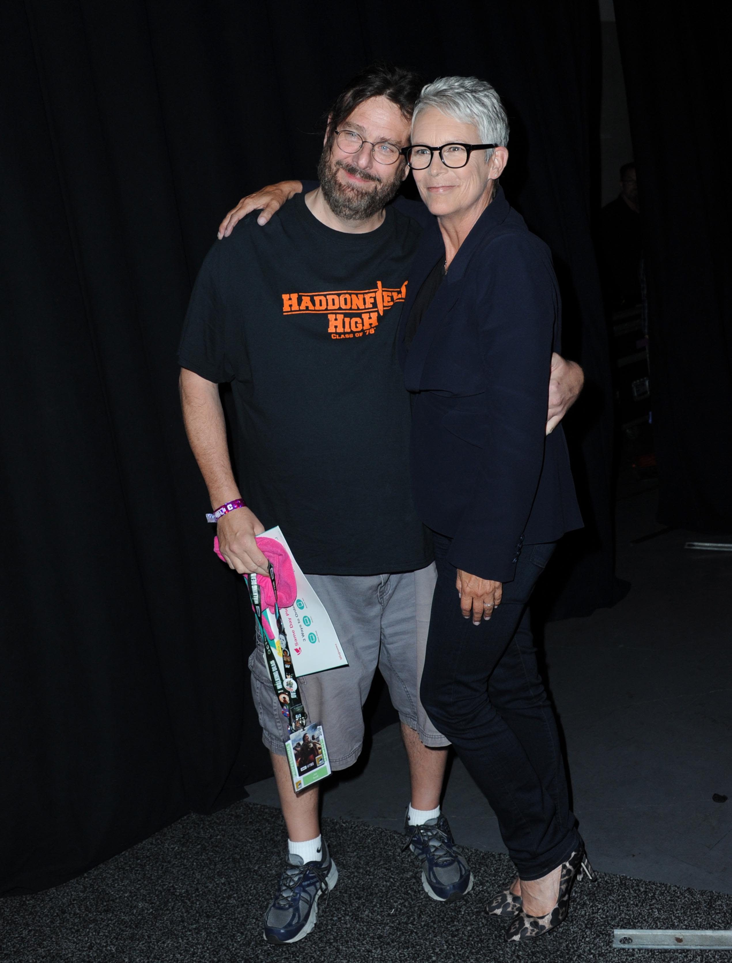 Fan tells Jamie Lee Curtis she saved his life | CNN Business