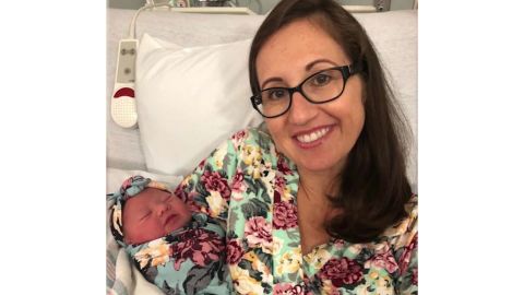 Falon Griffin with daughter Gracelyn.