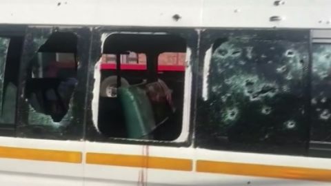 Authorities aren't sure what motivated the attack on taxi drivers.