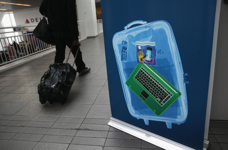 High tech TSA scanners give a closer look at airport baggage - YouTube