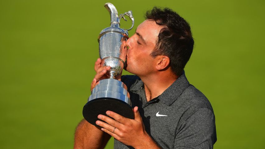 Molinari went through the last 37 holes of the Open without a single bogey