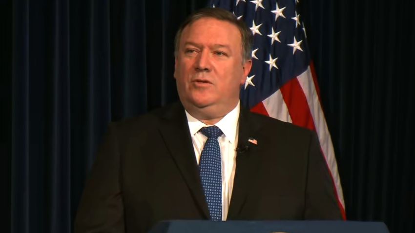 Secretary Pompeo delivers remarks on "Supporting Iranian Voices", at the Ronald Reagan Presidential Library and Center for Public Affairs.