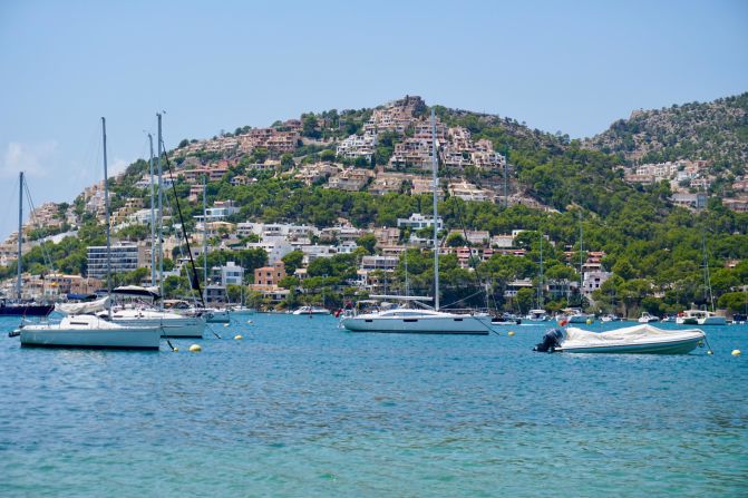 The Mediterranean boasts some spectacular views. This shabby chic port is known as the Riviera of the Balearics.
