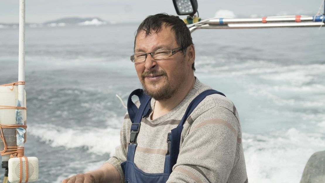 Fisherman Hans Mathias Kristensen remembers another iceberg that destroyed or damaged 11 boats as it broke up.