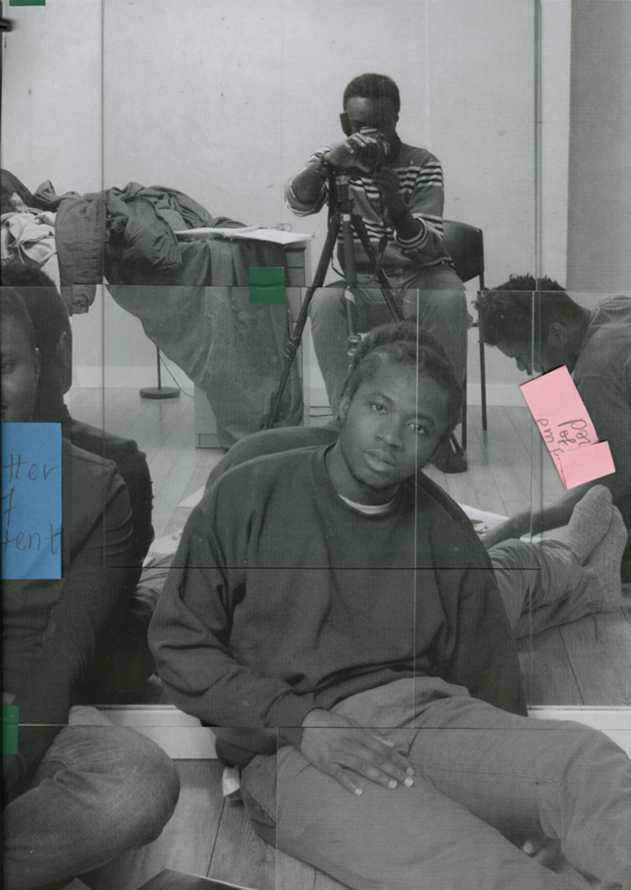 Canadian photographer Luther Konadu composes shots of young friends to resemble the photography of Carrie Mae Weems.