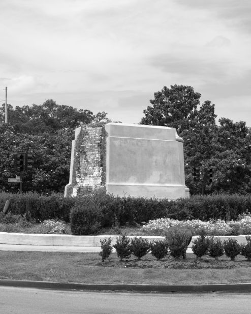 Matthew Shain photographs the plinths where former monuments to Confederate leaders once stood in the American south.