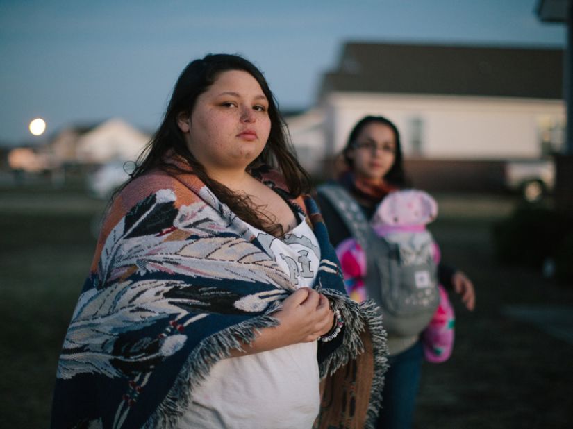 Romanian photographer Maria Sturm captures the lives of young Native Americans from Pembroke,  North Carolina