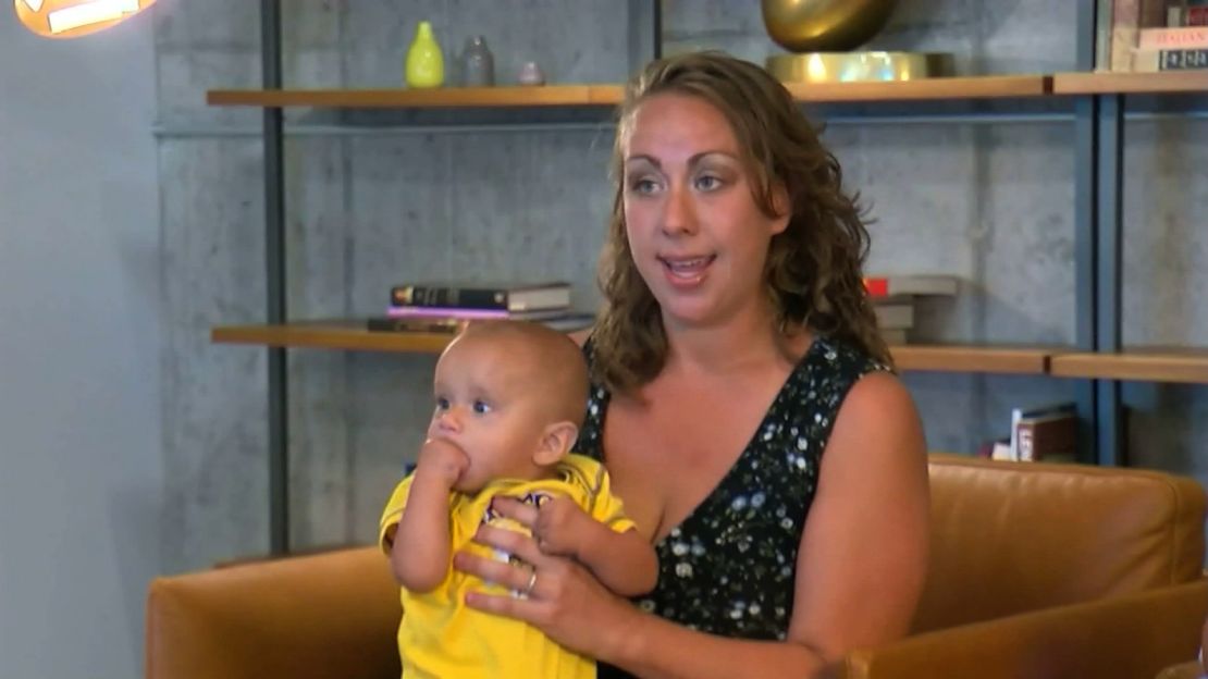 Minnesota mother Mary Davis said she was asked to cover up while breastfeeding her baby at a public pool.