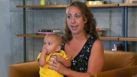 Minnesota mother Mary Davis said she was asked to cover up while breastfeeding her baby at a public pool.