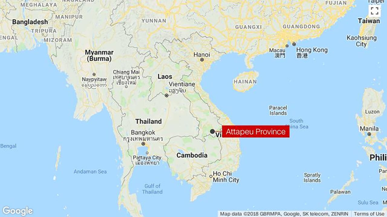 laos attapeu MAP