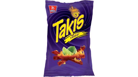 "Takis are safe to eat, but should be enjoyed in moderation," the snackmaker says.