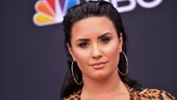 Singer/songwriter Demi Lovato attends the 2018 Billboard Music Awards 2018 at the MGM Grand Resort International on May 20, 2018, in Las Vegas, Nevada (Photo by LISA O'CONNOR / AFP)        (Photo credit should read LISA O'CONNOR/AFP/Getty Images)