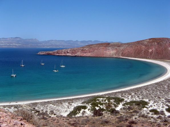 The family has seen extraordinary beaches during its time at sea, including Isla San Francisco, an island off Baja California in Mexico.