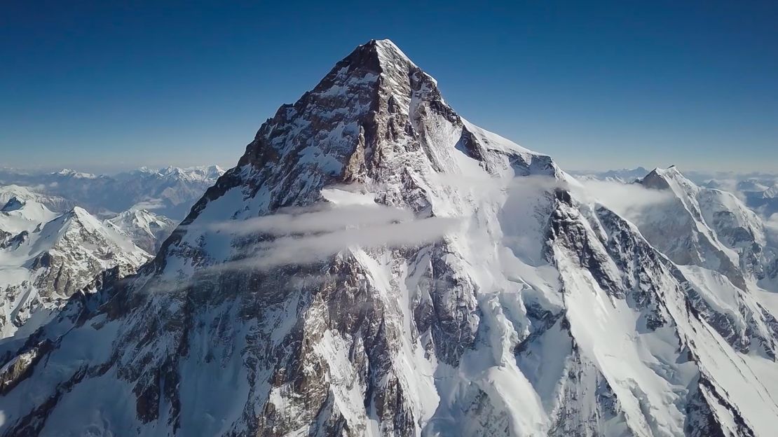 K2 is the second highest mountain in the world, after Mount Everest.