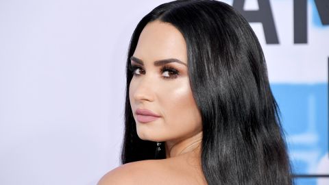 Demi Lovato at an awards show last year.