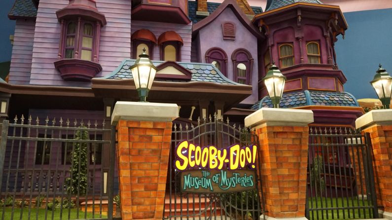 <strong>Mystery moments: </strong>Visitors can also enjoy exploring the world of classic cartoon Scooby-Doo.