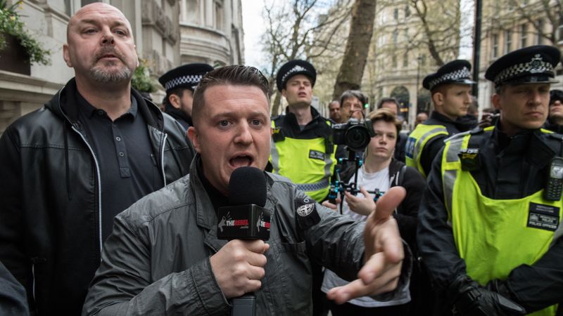 Tommy Robinson: Jailed UK Far-right Activist Has Some Big-name US ...