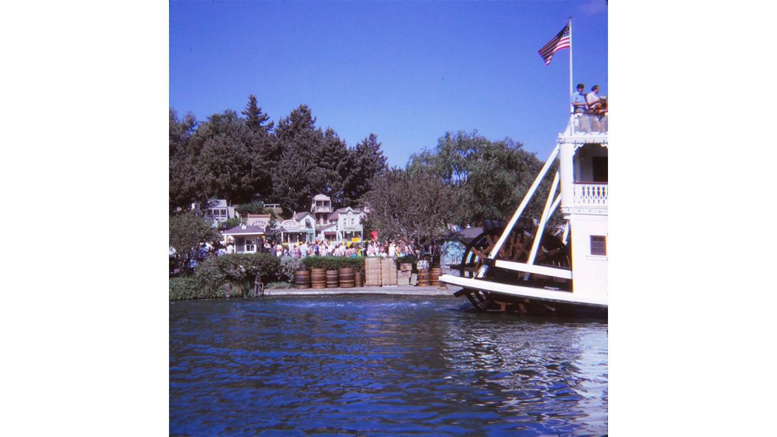 <strong>Disney views</strong>: Syverson took this photo in Frontierland, the area of Disneyland themed around America in the 19th century.
