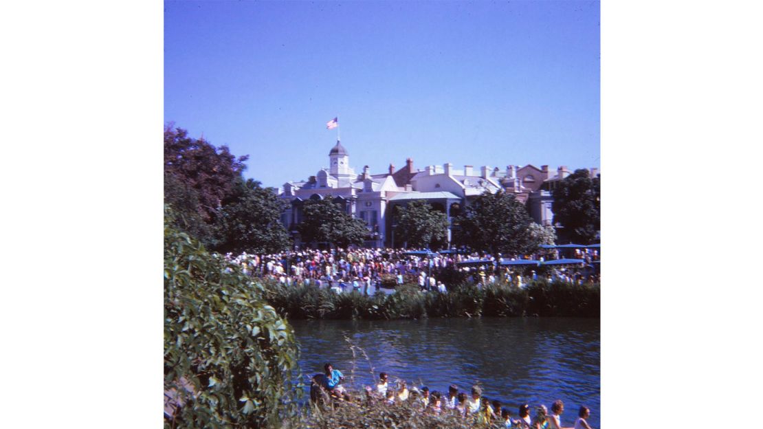 This photo looks towards New Orleans Square. 