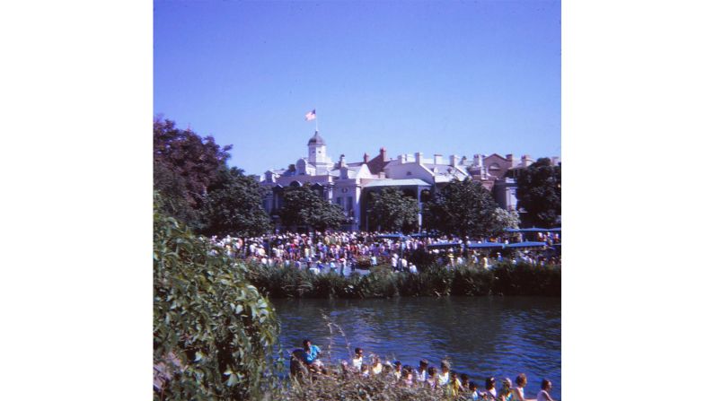 <strong>Internet immortality: </strong>Syverson enjoys the fact that his photographs are now being shared on the Internet. <em>Pictured here: looking toward New Orleans Square.</em>