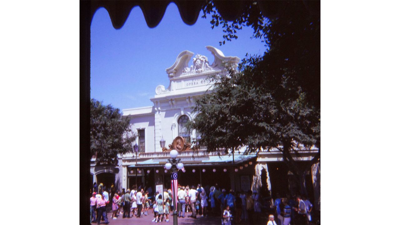 <strong>Special memories</strong>: "So we're really excited about going back there. There's no ending. It's a special place," he says. <em>Pictured here: The Disneyland Opera House on Main Street.</em>